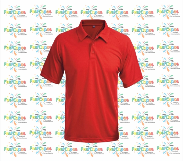 CAMISA POLO VERMELHA