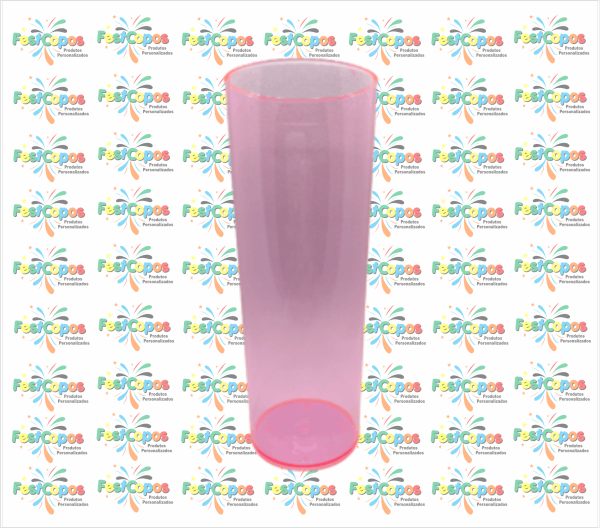 LONG DRINK 35O ML ROSA BB TRANSLUCIDO