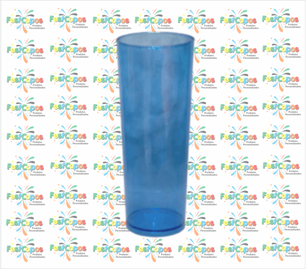 LONG DRINK 35O ML  NEON AZUL