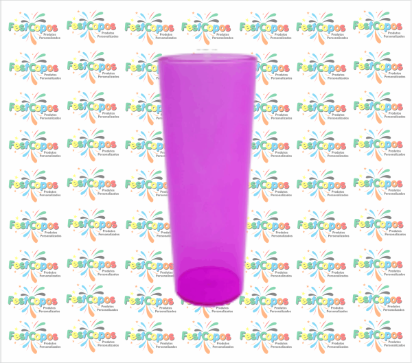 LONG DRINK 35O ML  LILÁS  CRISTAL