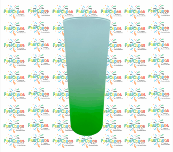 LONG DRINK 350 ML  DEGRADÊ VERDE