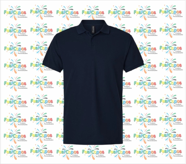 CAMISA POLO PRETA
