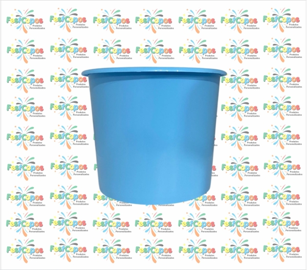 BALDE DE PIPOCA 1,5 LTS  AZUL BB