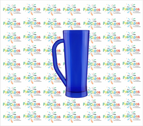 CANECA SLIN  AZUL NEON