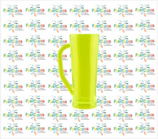 CANECA SLIN VERDE NEON