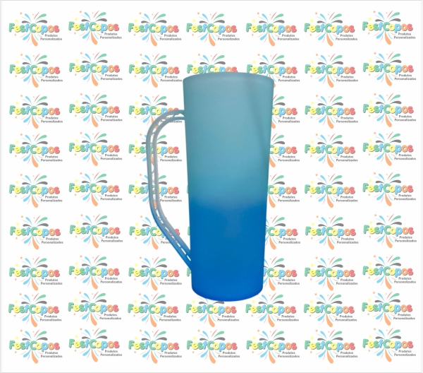 CANECA SLIM BICOLOR - AZUL X TIFANY