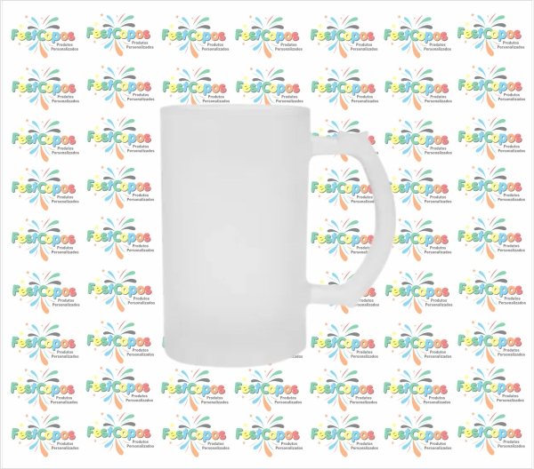 CANECA JATEADA VIDRO 475ML