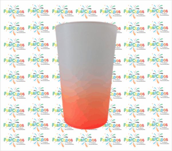 CALDERETA 550ML DEGRADÊ  LARANJA