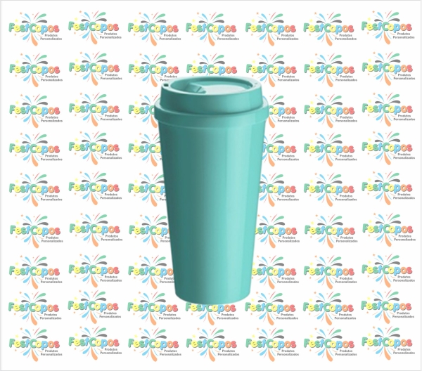 COPO BUCKS PS 550ML - AZUL TIFFANY