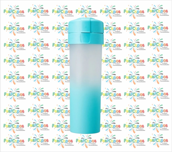 GARRAFA ECO 450ML PARA TRANSFER  AZUL BB