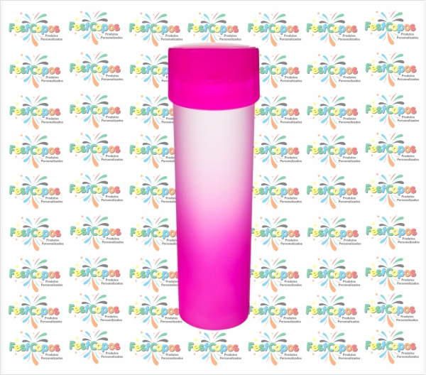 GARRAFA ECO 450ML PARA TRANSFER PINK X PINK