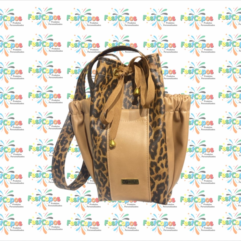 MATEIRA MOD.SACO BEGE COM ONCINHA
