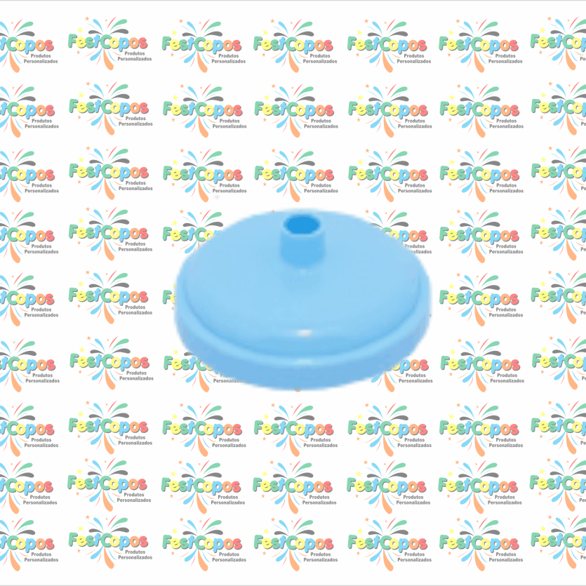 TAMPA PARA LONG DRINK AZUL BB