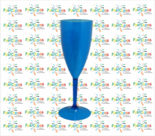 TAÇA 190 ml AZUL NEON