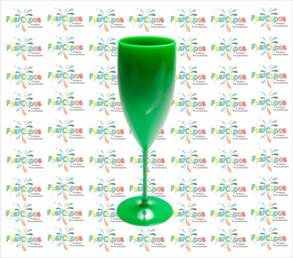 TAÇA 190 ML  VERDE CRISTAL