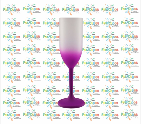 TAÇA 190 ML DEGRADE ROXO