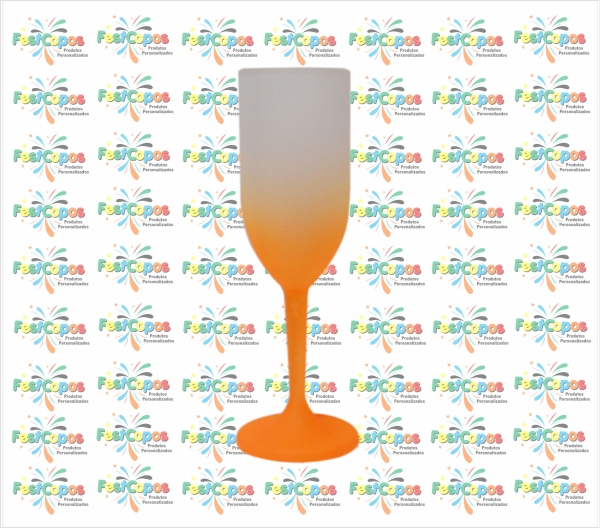 TAÇA 190ML DEGRADÊ LARANJA