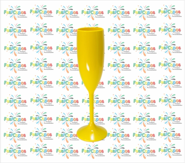 TAÇA 190 ML AMARELA