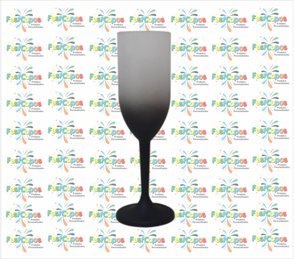 TAÇA 190ML DEGRADÊ PRETA
