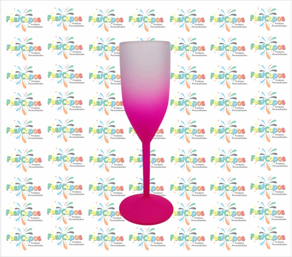 TAÇA 190ML DEGRADÊ ROSA