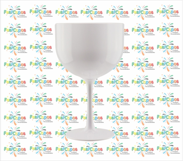TAÇA DE GIN BRANCA 550 ML