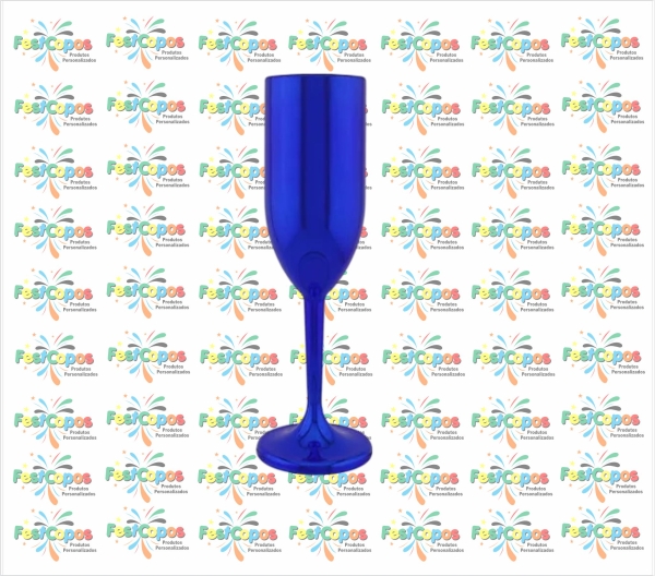 TAÇA 190 ML AZUL FECHADO