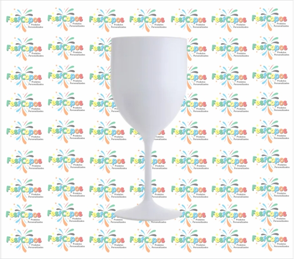 TAÇA DE VINHO 400ML  BRANCA