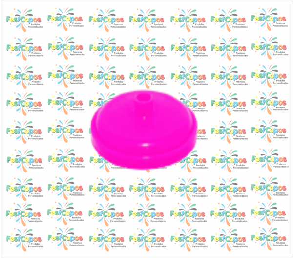 TAMPA PARA LONG DRINK ROSA PINK