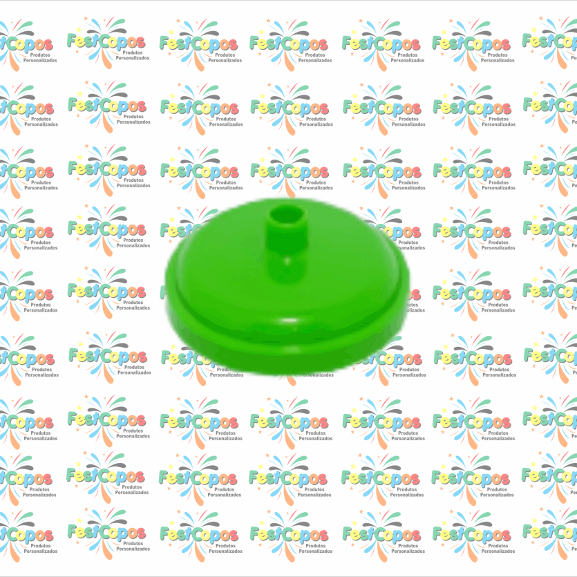 TAMPA PARA LONG DRINK VERDE