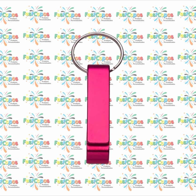 CHAVEIRO ABRIDOR  ROSA